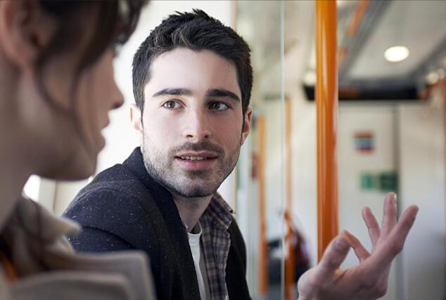 How can I overcome my fear of making eye contact with others?